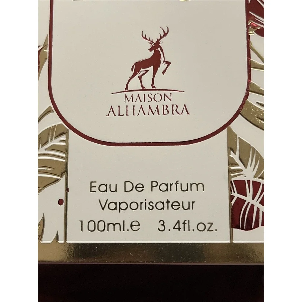 New In Box Maison Alhambra Baroque La Rouge EDP Spray 3.4 Oz Unisex Gift Wedding
